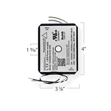 Load image into Gallery viewer, Emeryallen 12V No Load Electronic Power Supply LED Driver - line drawing.
