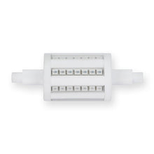 Load image into Gallery viewer, Emeryallen Amber Double Ended R7S 120V LED Bulb in Detail.
