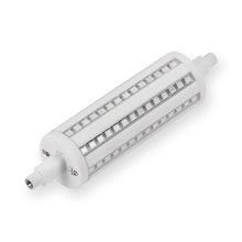 Load image into Gallery viewer, Emeryallen Amber Double Ended R7S 120V LED Bulb in Detail.
