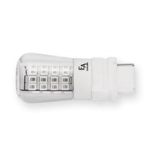 Load image into Gallery viewer, Emeryallen Amber S8 Wedge Base 12V Mini LED Bulb in Detail.

