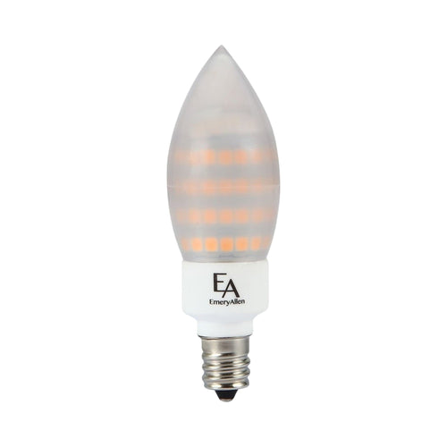 Emeryallen Candelabra Base 120V Candle Mini LED Bulb.