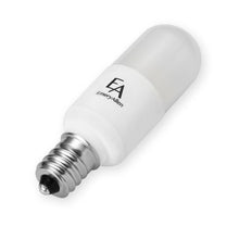 Load image into Gallery viewer, Emeryallen Candelabra Base 120V DTW Mini LED Bulb in Detail.
