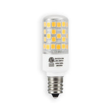 Load image into Gallery viewer, Emeryallen Candelabra Base 120V Mini LED Bulb in Detail.
