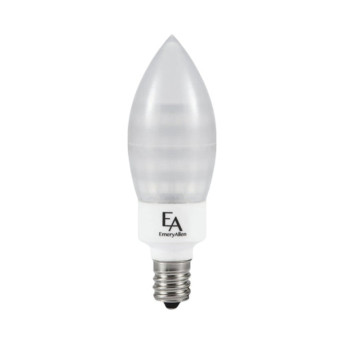 Emeryallen Candelabra Base Amber Mini LED Bulb.
