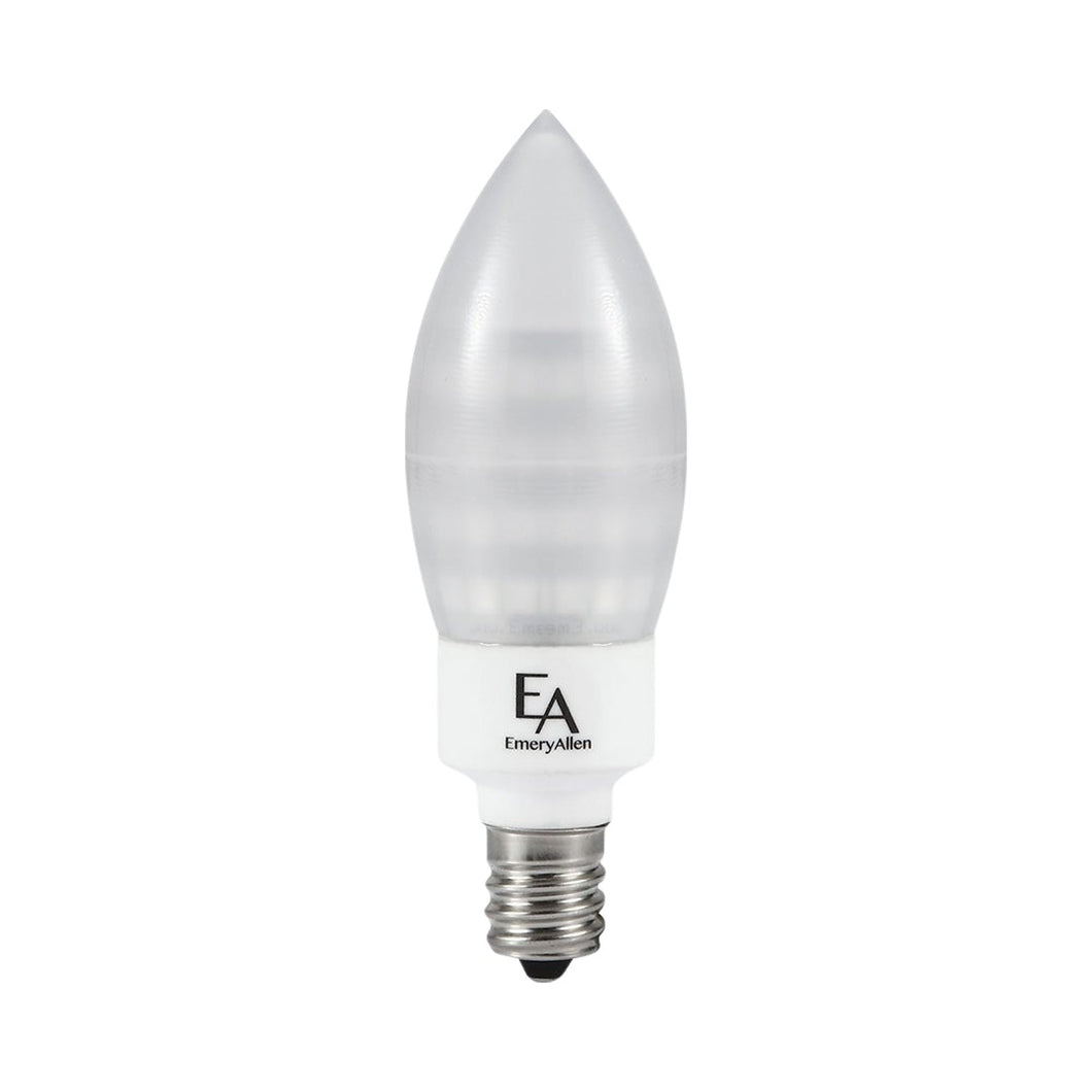 Emeryallen Candelabra Base Amber Mini LED Bulb.
