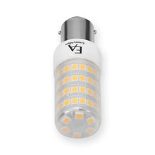 Load image into Gallery viewer, Emeryallen Double Contact Bayonet Base 120V Mini LED Bulb in Detail.
