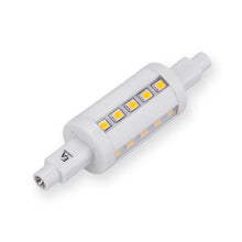 Load image into Gallery viewer, Emeryallen Double Ended R7S 120V Dimmable Mini LED Bulb in Detail.
