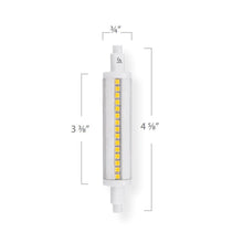 Load image into Gallery viewer, Emeryallen Double Ended R7S 120V Dimmable Mini LED Bulb - line drawing.
