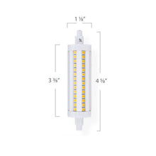 Load image into Gallery viewer, Emeryallen Double Ended R7S 120V Mini LED Bulb - line drawing.
