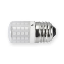 Load image into Gallery viewer, Emeryallen E26 Squatty Base 120V Amber Mini LED Bulb in Detail.
