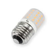 Load image into Gallery viewer, Emeryallen E26 Squatty Base 120V Mini LED Bulb in Detail.

