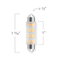 Load image into Gallery viewer, Emeryallen Festoon 12V Mini LED Bulb - line drawing.
