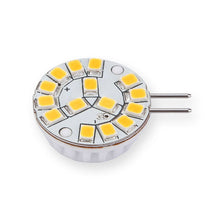 Load image into Gallery viewer, Emeryallen G4 Bi Pin Base 12V Wafer Mini LED Bulb in Detail.
