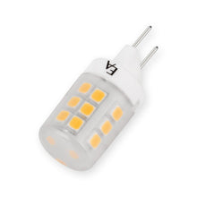 Load image into Gallery viewer, Emeryallen G8 Bi Pin Base 120V Mini LED Bulb in Detail.
