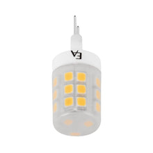 Load image into Gallery viewer, Emeryallen G8 Bi Pin Base 120V Mini LED Bulb in Detail.

