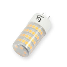 Load image into Gallery viewer, Emeryallen G8 Bi Pin Base 120V Mini LED Bulb in Detail.
