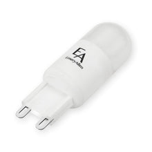 Load image into Gallery viewer, Emeryallen G9 Bi Pin Base 120V COB Mini LED Bulb in Detail.
