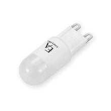 Load image into Gallery viewer, Emeryallen G9 Bi Pin Base 120V DTW Mini LED Bulb in Detail.
