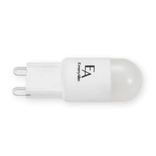 Load image into Gallery viewer, Emeryallen G9 Bi Pin Base 120V DTW Mini LED Bulb in Detail.
