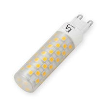 Load image into Gallery viewer, Emeryallen G9 Bi Pin Base 120V Mini LED Bulb in Detail.
