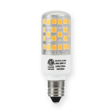Load image into Gallery viewer, Emeryallen Mini-Can Base 120V Mini LED Bulb in Detail.
