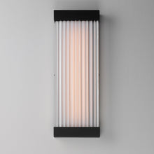 Load image into Gallery viewer, Acropolis Outdoor LED Wall Light in Detail.
