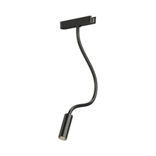 Load image into Gallery viewer, Continuum LED Reading Track Light in Black.
