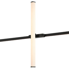 Load image into Gallery viewer, Continuum LED Tube Track Light in Black.
