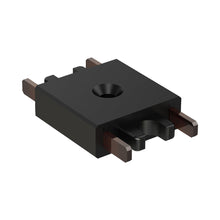 Load image into Gallery viewer, Continuum Track Connector in Black (End to End).
