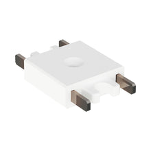 Load image into Gallery viewer, Continuum Track Connector in White (End to End).
