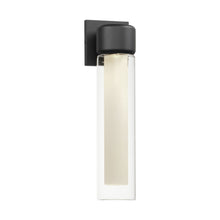Load image into Gallery viewer, Dram Outdoor Wall Light in Clear and Frosted (Medium).
