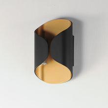Load image into Gallery viewer, Folio Outdoor LED Wall Light in Detail.
