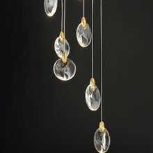 Load image into Gallery viewer, Pebble LED Pendant Light in Detail.
