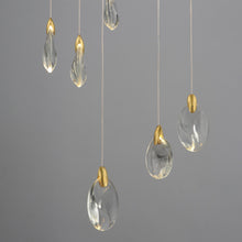 Load image into Gallery viewer, Pebble LED Pendant Light in Detail.

