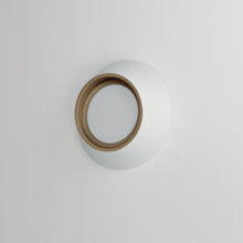 Load image into Gallery viewer, Slant LED Flush Mount Ceiling Light in Detail.
