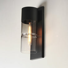Load image into Gallery viewer, Smokestack Outdoor Wall Light in Detail.
