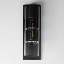 Load image into Gallery viewer, Smokestack Outdoor Wall Light in Detail.

