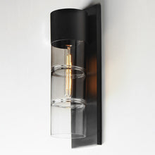 Load image into Gallery viewer, Smokestack Outdoor Wall Light in Detail.
