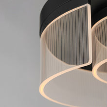 Load image into Gallery viewer, Sonata LED Flush Mount Ceiling Light in Detail.
