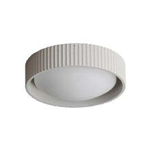 Load image into Gallery viewer, Souffle LED Flush Mount Ceiling Light in Chaulk White (Small).
