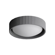 Load image into Gallery viewer, Souffle LED Flush Mount Ceiling Light in Gray (Small).
