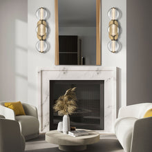 Load image into Gallery viewer, Atomo LED Wall Light in living room.
