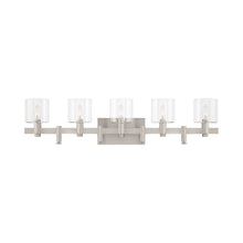 Load image into Gallery viewer, Decato Wall Light in Satin Nickel (5-Light).
