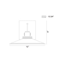 Load image into Gallery viewer, Deckard Outdoor LED Wall Light - line drawing.
