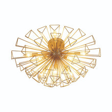 Load image into Gallery viewer, Dendelio Semi Flush Mount Ceiling Light in Detail.
