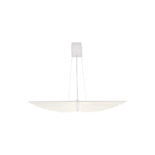 Load image into Gallery viewer, Seraph LED Linear Pendant Light in White (Large).

