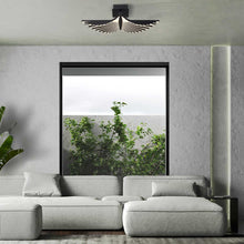 Load image into Gallery viewer, Seraph LED Semi Flush Mount Ceiling Light in living room.
