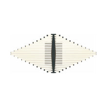 Load image into Gallery viewer, Seraph LED Semi Flush Mount Ceiling Light in Detail.
