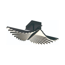 Load image into Gallery viewer, Seraph LED Semi Flush Mount Ceiling Light in Detail.
