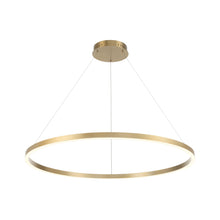 Load image into Gallery viewer, Spunto LED Chandelier in Gold (Medium).
